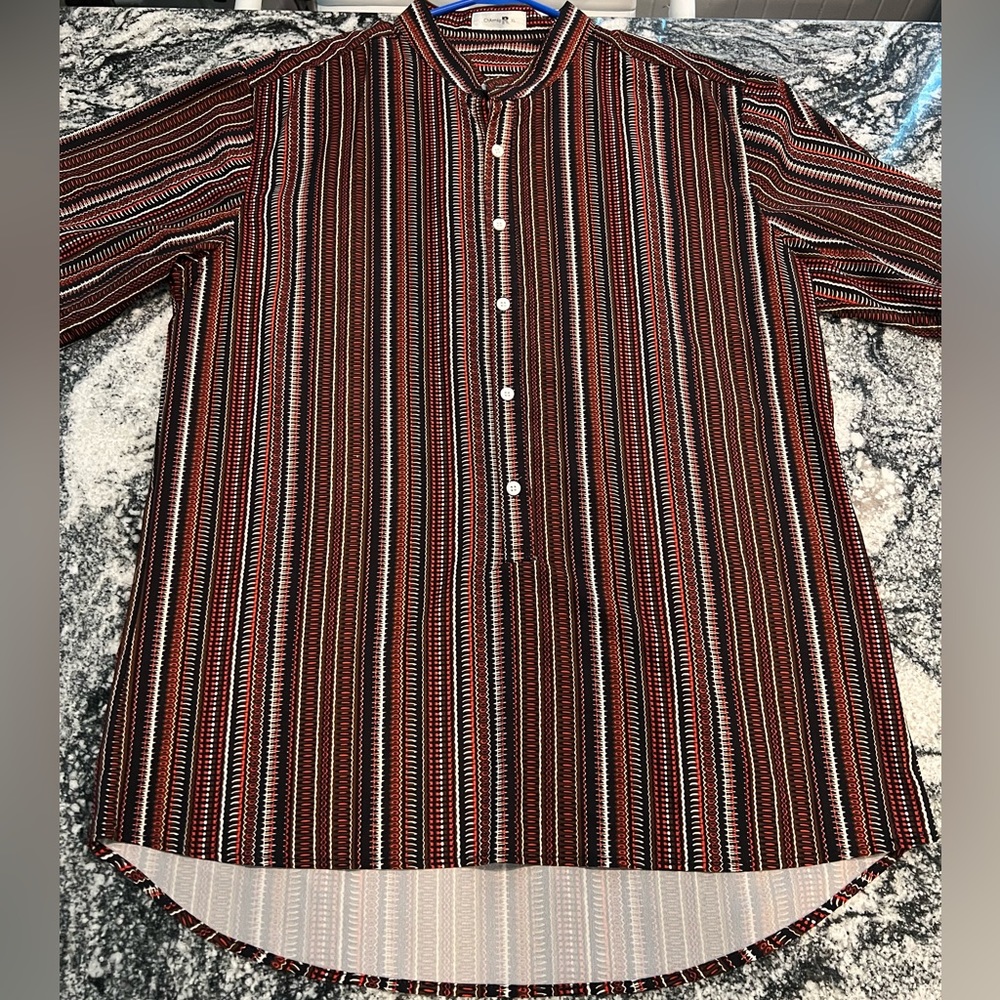 Men’s 3/4 Button Up Breeze Shirt